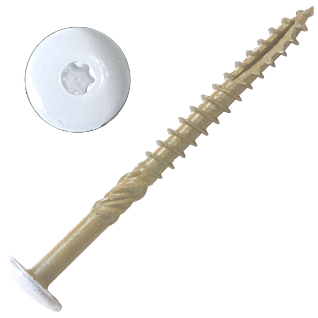 Cabinetry Screws White Head, AURA Exterior