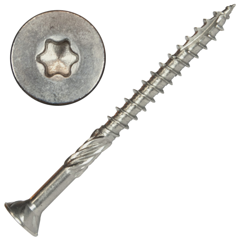 Structural Wood Screws, AXIS 316 Stainless Steel