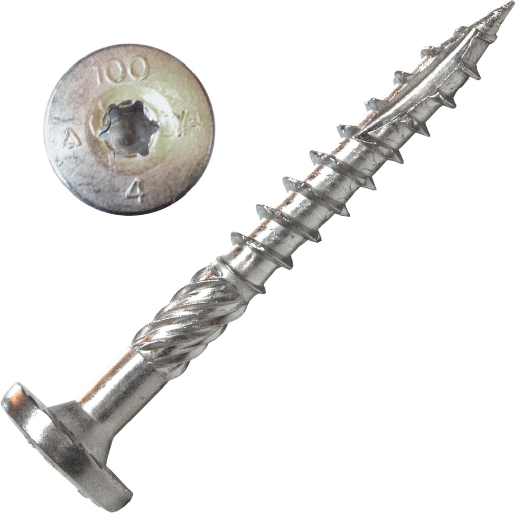 Structural Lag Screws, NOVA 316 Stainless Steel