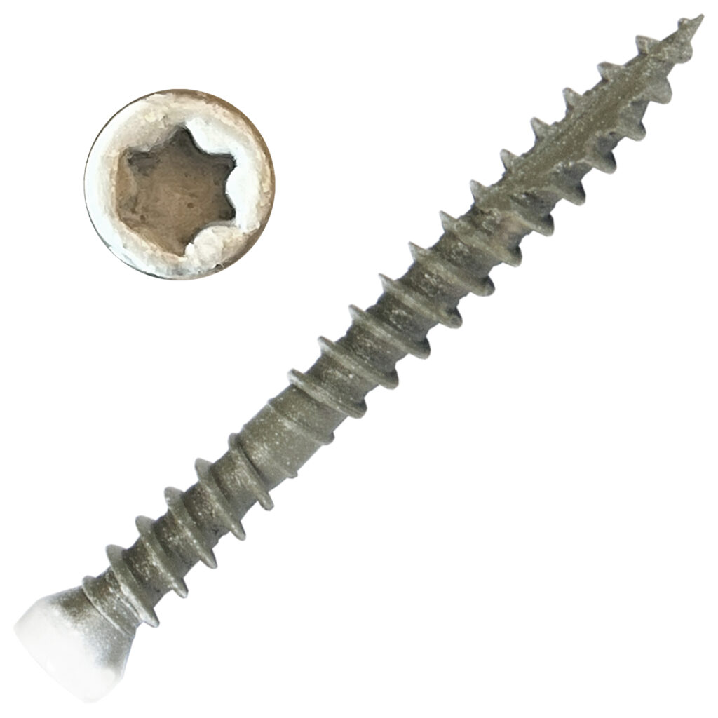 Finish Head Screws White Head, PICO Exterior