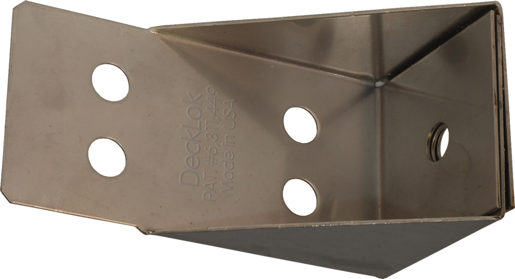 DECKLOK Bracket 316 Stainless Steel, Decking Hardware