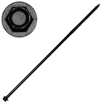 5/16 Hex Head Screws, Timber Hex