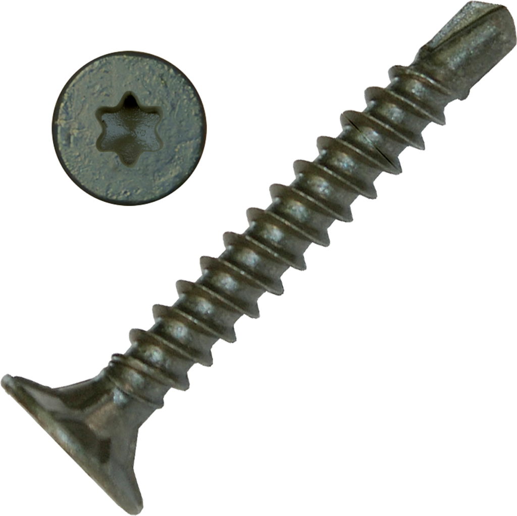 Cement Board Screws , Star Drive Drill Point